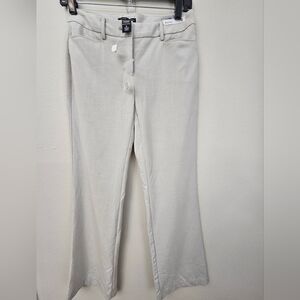 New York & Company Cream Stretch Pants